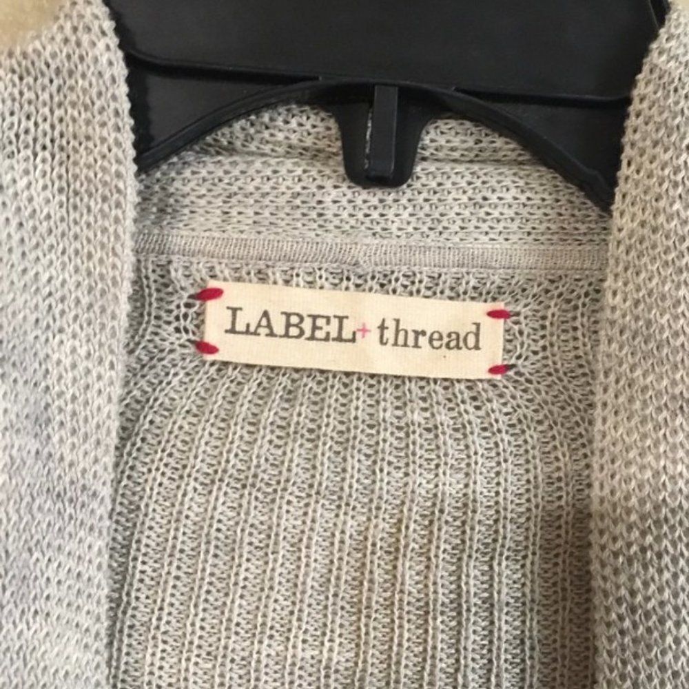 Label + Thread grey cardigan - Picture 5 of 5